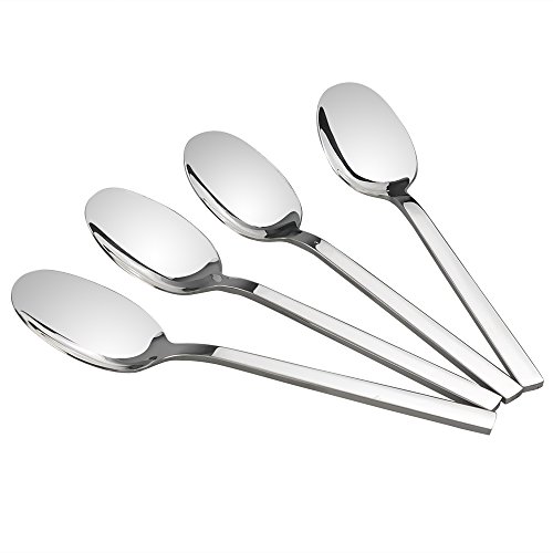 Cadine Set de 12 Piezas Cuchara de Cena, Cucharas De Acero Inoxidable