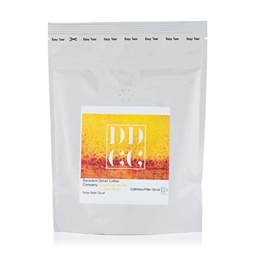 Café Descafeinado Costa Rica, Descafeinado mediante Proceso Swiss Water Decaf, 227 g Café Molido, Decadent Decaf Coffee Company