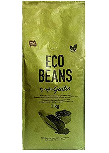 CAFES GUILIS DESDE 1928 AMANTES DEL CAFE - Café Molido de Grano Arábica Orgánico Bio Eco Natural Tueste Artesanal 1 kg