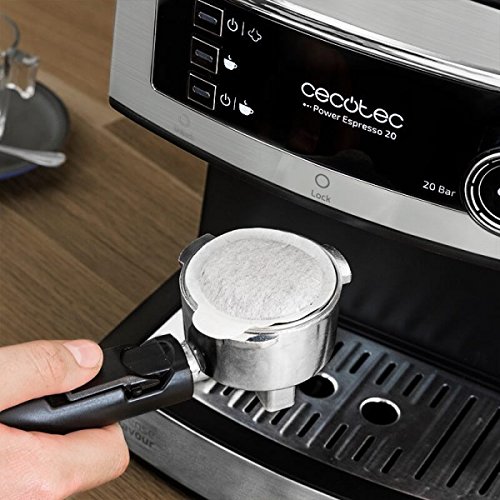 Cafetera Express para Espresso Y Cappuccino Power Espresso 20.