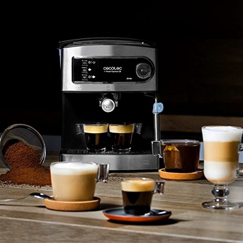 Cafetera Express para Espresso Y Cappuccino Power Espresso 20.