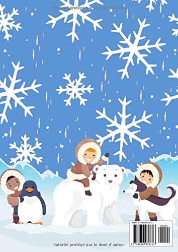 Cahier de dessin pour enfant – Igloo: Grand carnet de dessin pour enfants à remplir | cahier vide | 102 pages qualité crème format A4| Intérieur pages blanches