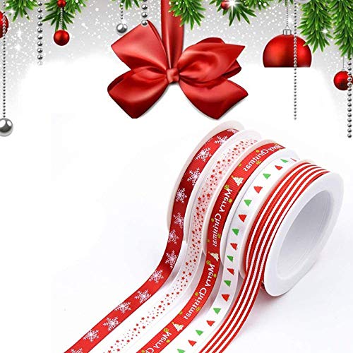 Caja De Decoración Navideña, Bolsa De Regalo, Bolsa De Almacenamiento De Papel De Regalo Premium Con Bolsillos Interiores, Organizador De Papel De Regalo De Navidad, Caja De Almacenamiento,5 rolls