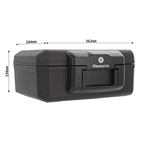 Caja de Fuego Sentry 1200 Cerradura con Llave