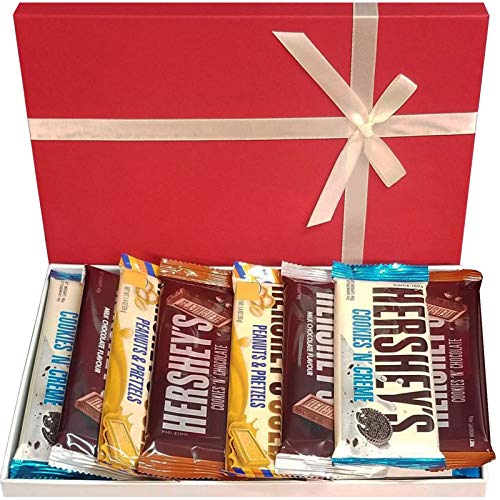 Caja de selección de chocolate americano Hershey's Chocolate con leche Cookies'n'Chocolate & Cookies 'n' Creme Perfect American Chocolates Box