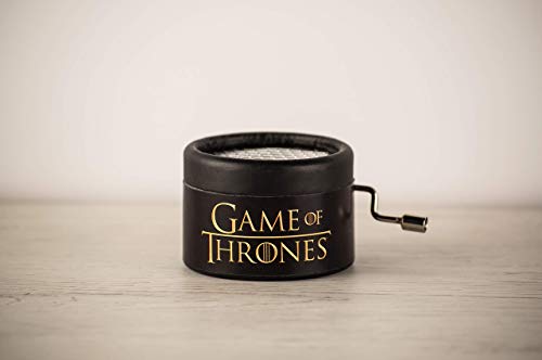 Caja musical Juego de Tronos con la melodía de la intro. GOT Game of Thrones. Packaging para regalo.