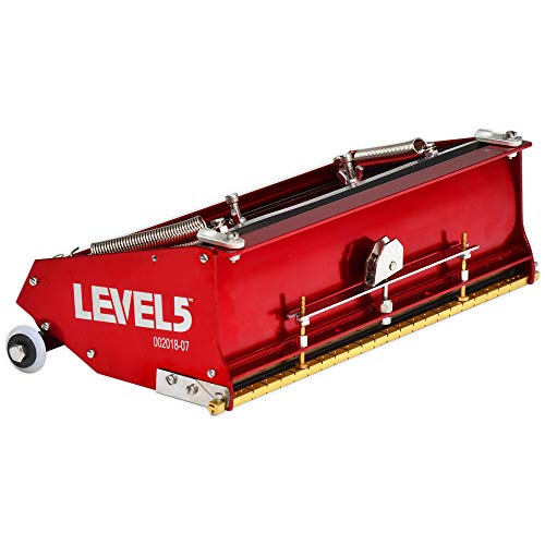 Caja plana de 12 pulgadas - LEVEL5 | Pro-Grade | Fácil de limpiar | Acabado de paneles de yeso de hojalata Gyprock | 4-766