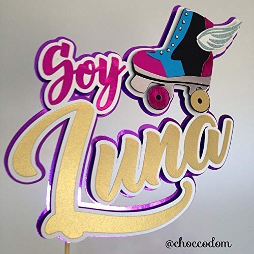 Cake Topper/Topper de pastel Soy Luna