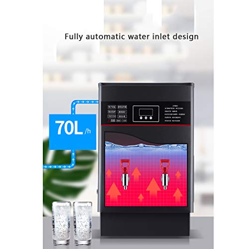 Caldera De Agua Estilo Comedor, Grifo con Núcleo De Cobre, Tanque Interno De Acero Inoxidable, Caldera De Agua Comercial De Gran Capacidad(40/70/90/120L)