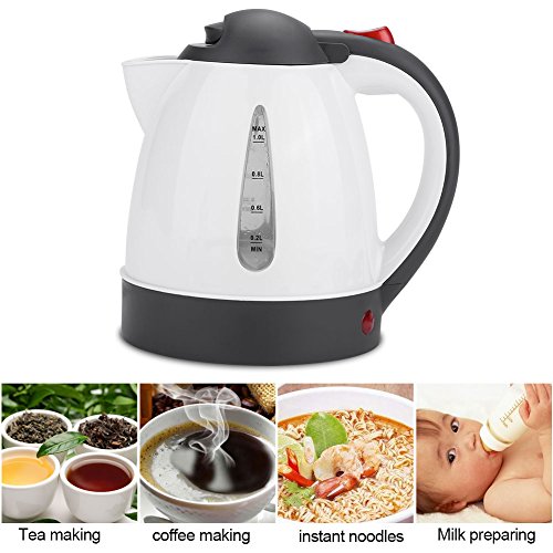 Caldera del coche de 1000ml 24V, caldera de agua eléctrica del calentador de agua de la caldera del camión del coche del viaje portátil para la fabricación del café del té
