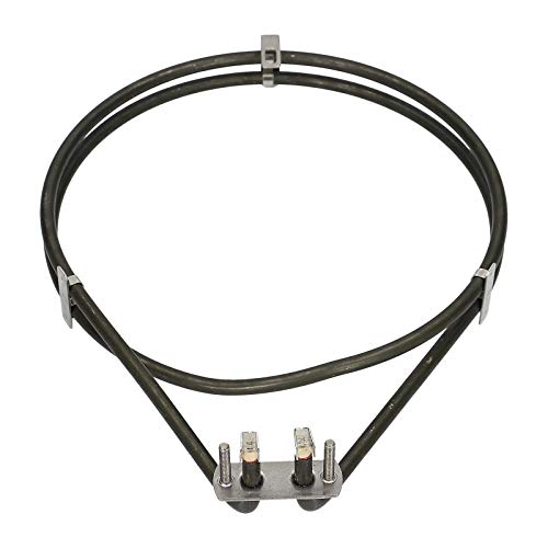 Calefacción por anillo Calefacción por aire circulante Calefacción por aire circulante 2500W 230V Horno de cocción Estufa para EGO 20.17983.000 Bosch 083517 AEG 8996619128615