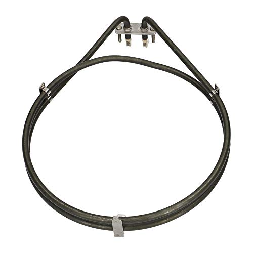 Calefacción por anillo Calefacción por aire circulante Calefacción por aire circulante 2500W 230V Horno de cocción Estufa para EGO 20.17983.000 Bosch 083517 AEG 8996619128615