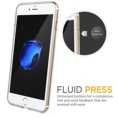 Caler ® Funda Compatible/Reemplazo para Funda iPhone 7 Plus/ 8 Plus Funda, Case Suave TPU Silicona Ultra-Delgado Ligera Anti-rasguños Protección Ilustrador Animales Carcasa (Jugando al fútbol)
