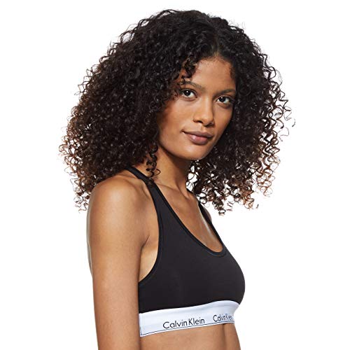 Calvin Klein 0000F3785E, Sujetador para Mujer, Negro (Black), 38 (Talla fabricante: M)