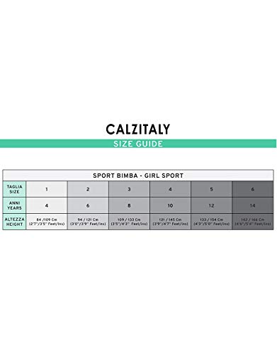 CALZITALY Medias Cubrepatin Para Niña | Patinaje Artístico | Professional Skating | Natural, Negro, Caramelo | 70 Den | 6, 8, 10, 12 Años | Calcetería Italiana | (8 Años, Natural)