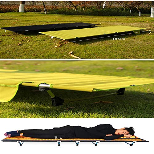 Cama Plegable Individual,Enfermera La Siesta Bed Cuna De Camping Puede Soportar 150 Kg De Aluminio Y El Material De Fibra De Oxford, para Piezas De Dormitorio Y Oficina,Gris
