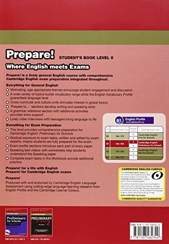 Cambridge English Prepare! Level 5 Student's Book