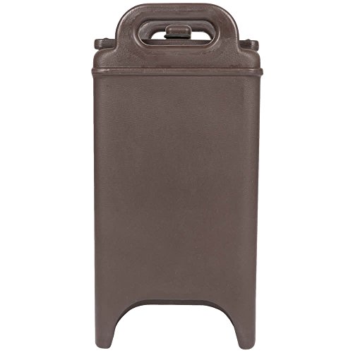 Cambro Camtainer Contenedor Isotermico de Liquidos con Grifo, Marrón, 52x41x22 cm