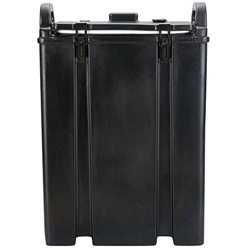 Cambro Camtainer Contenedor Isotermico de Liquidos con Grifo, Negro, 47x42x23 cm