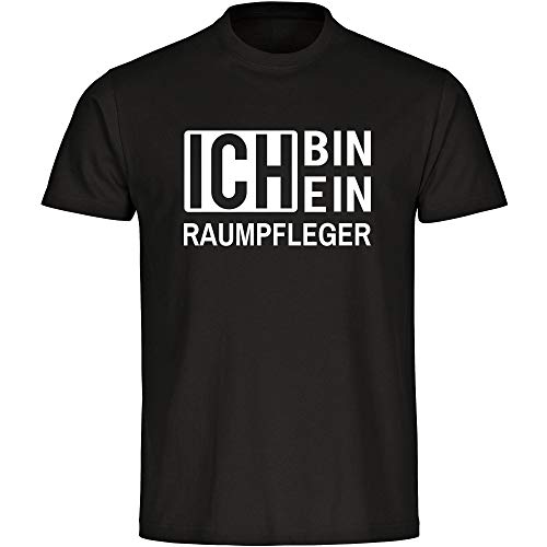 Camiseta con texto en alemán "Ich Bin EIN", color negro, para hombre, talla S - 5XL Negro S