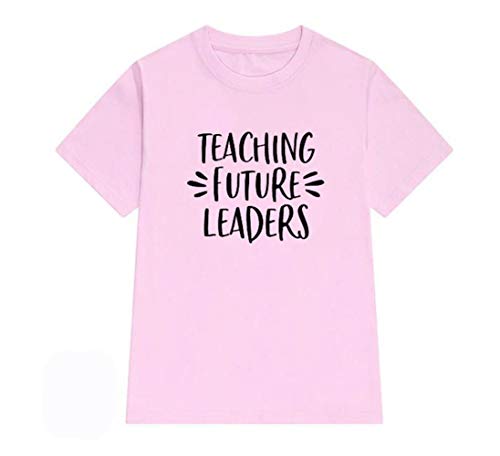 Camiseta Miwaimao Ms. Printing Teaching Future transpirable de poliéster elástico a la moda personalidad verano color sólido suelto Yh225904. XXXL