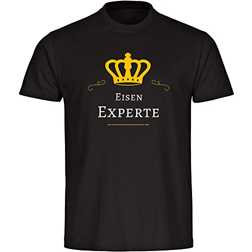 Camiseta para hombre, color negro, talla S - 5XL Negro XL
