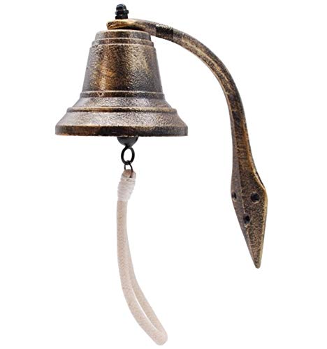Campana mecánica Grande de Hierro Fundido