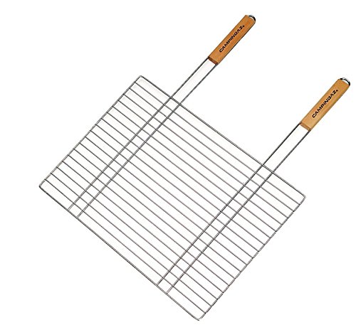 Campingaz 205690 - Cesta de parrilla grande, rectangular doble mango, 67 x 40 cm