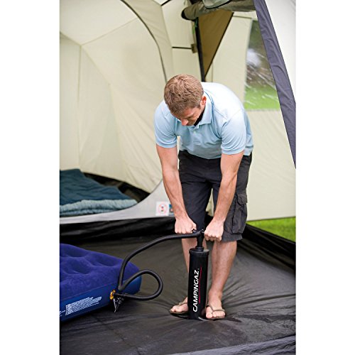 Campingaz Inflador, Luftpumpe Dual Action Hand Pump, Negro