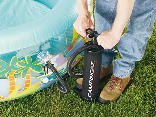 Campingaz Inflador, Luftpumpe Dual Action Hand Pump, Negro