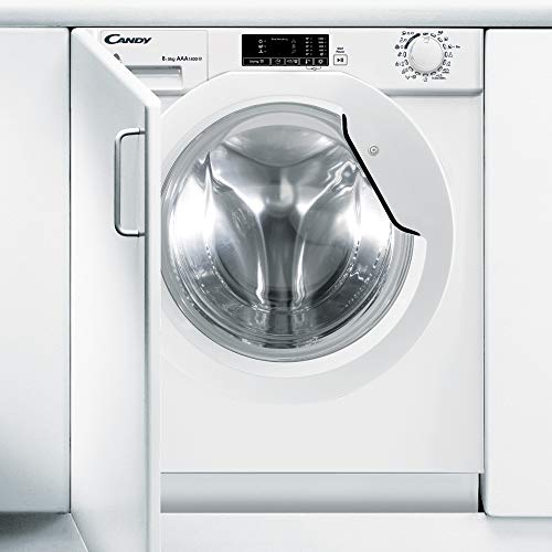 Candy - CBWD-8514D - Lavasecadora Integración - 8KGS + 5KGS - 1400RPM - Display Digital - Clase AAA - Color Blanco