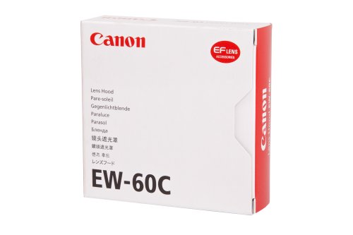 Canon EW-60C - Parasol para objetivos Canon EF 18-55mm f/3.5-5.6, II, III, IV, V, negro