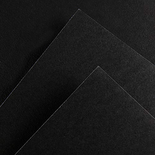Canson XL Dessin Álbum Espiral Microperforado, A4, 40 Hojas, Grano Fino 150 g, 210 x 309 mm, Negro