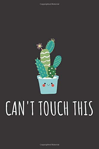 Can't Touch This: Succulent Small Dot Grid Journal Notebook Planner | 120-Page