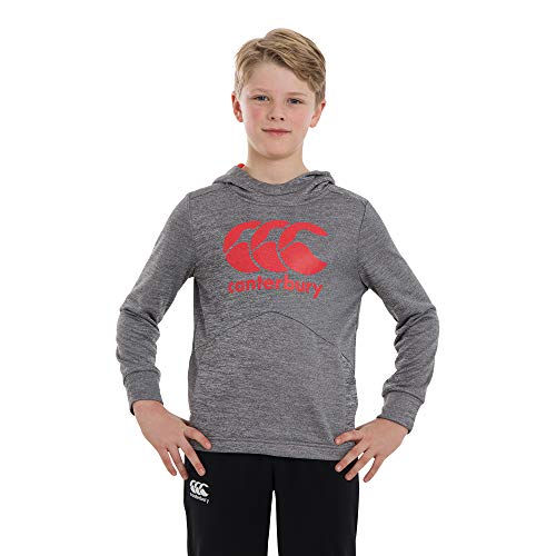 Canterbury Vapodri Training Sudadera con Capucha, Niños, Marl estático, 10