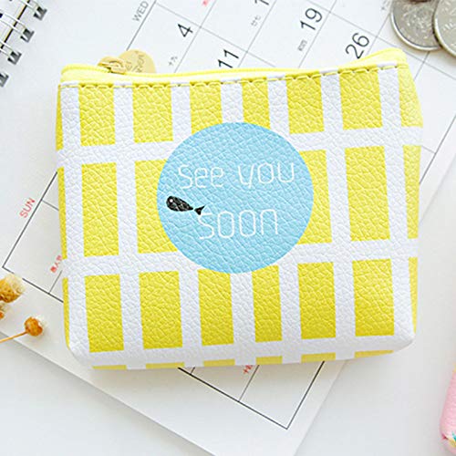 CAOLATOR. Multifuncional Lindo Imprimiendo Monedero con Llave Billetera/Bolsa Neceser Viaje/Bolso de Almacenamiento/Estuche de Maquillaje Bolsa del/Makeup Bolsa Organizador/Caja de Dulces-Color 9