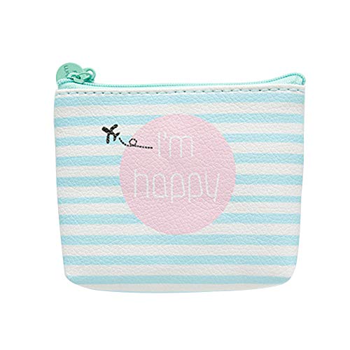 CAOLATOR. Multifuncional Lindo Imprimiendo Monedero con Llave Billetera/Bolsa Neceser Viaje/Bolso de Almacenamiento/Estuche de Maquillaje Bolsa del/Makeup Bolsa Organizador/Caja de Dulces-Color 9