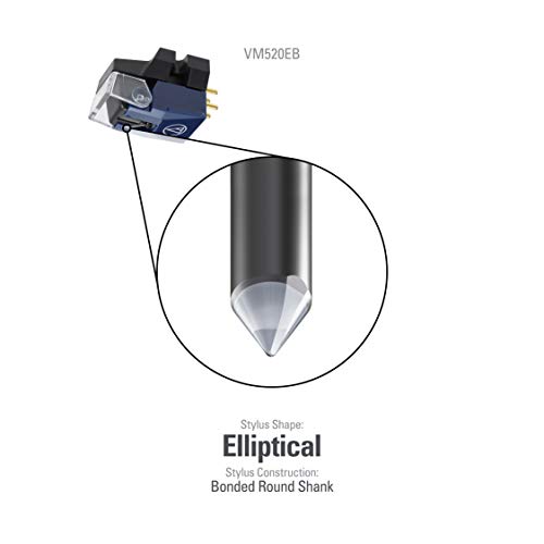 Cápsula para Giradiscos Audio-Technica VM520EB De imán móvil
