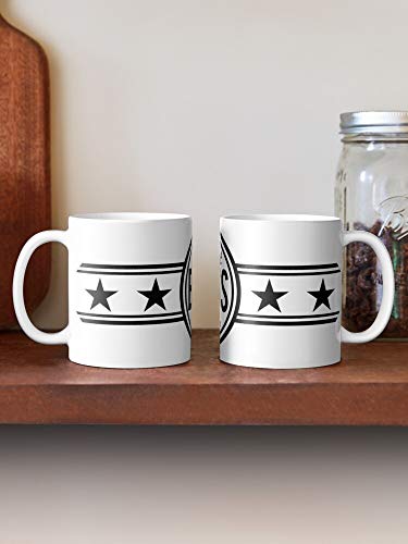 CARACOLNATURAL Best Ever Boss Mug Best For Otaku and The Rest of The World 2020 Eat Food Bite John Best - Taza de café de cerámica Blanca, 11 onzas, Onza