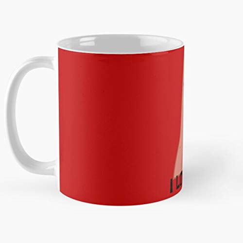 CARACOLNATURAL Loves Mug You Spongebob Best For Otaku and The Rest of The World 2020 Eat Food Bite John Best - Taza de café de cerámica Blanca, 11 onzas, Onza