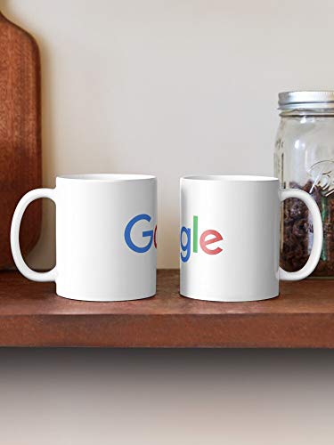 CARACOLNATURAL September Logo Clear Quality High New Google Large Best For Otaku and The Rest of The World 2020 Eat Food Bite John Best - Taza de café de cerámica Blanca, 11 onzas, Onza