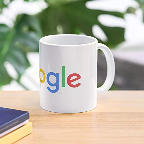 CARACOLNATURAL September Logo Clear Quality High New Google Large Best For Otaku and The Rest of The World 2020 Eat Food Bite John Best - Taza de café de cerámica Blanca, 11 onzas, Onza