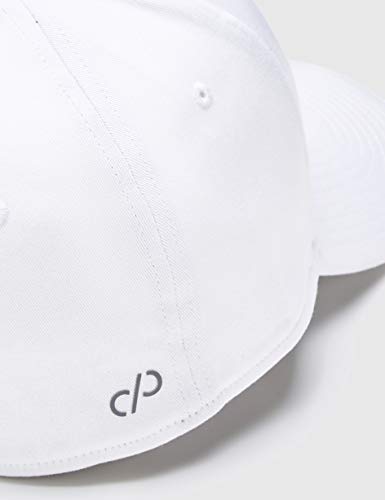 CARE OF by PUMA Gorra deportiva elástica, Blanco (White), Small / Medium, Label: Small / Medium