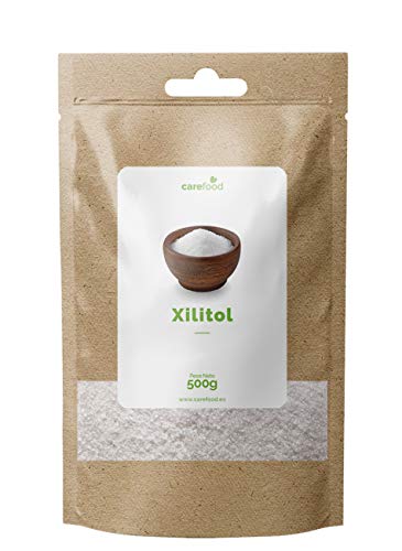 Carefood XIlitol de Abedul Ecológico Alternativa al azúcar - 500 gr
