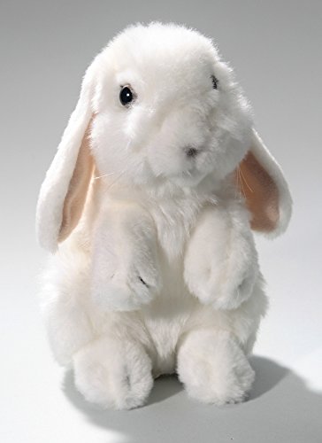 Carl Dick Liebre, Conejo de pie Color Blanco, Nieve Conejo de Peluche (18cm 2566004