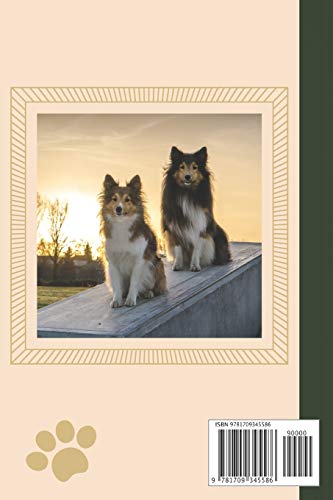 Carnet santé et journal de mon chien: 110 pages | berger belge | blanc beige | souvenirs suivi médical anniversaires notes activités
