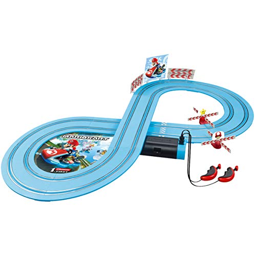 Carrera-1. First Circuito de Coches de Miniatura Nintendo Mario Kart de 2,4 m, Escala 1:50, Multicolor (20063026)