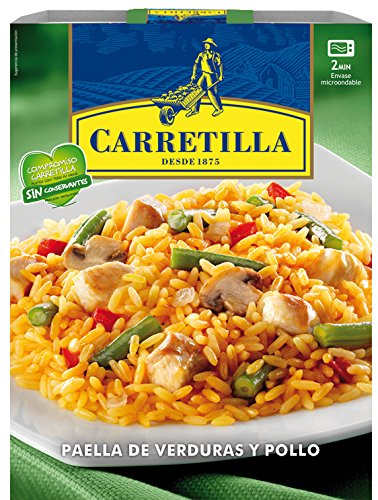 Carretilla - Paella De Verduras Y Pollo, 250 g