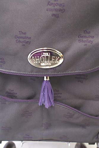 Carro de la Compra Plegable De Lujo 'Kensington' de Sholley, Carrito de la Compra Fuerte y Estable, 4 Ruedas 6 Ruedas, Asa Ajustable Altura y Ângulo, Hombres, Mujeres, Unisex