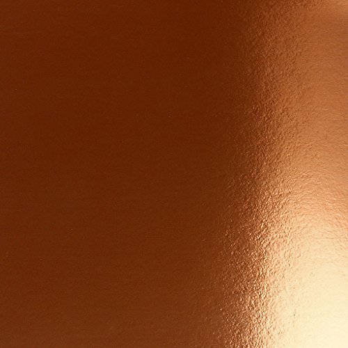 Cartulina metálica, A4, 21 x 30 cm, 280 g, cobre, 10 hojas